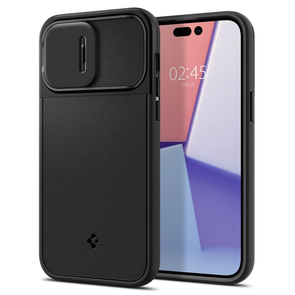 Apple iPhone 14 Pro Max dėklas  SPIGEN OPTIK ARMOR MAG MAGSAFE