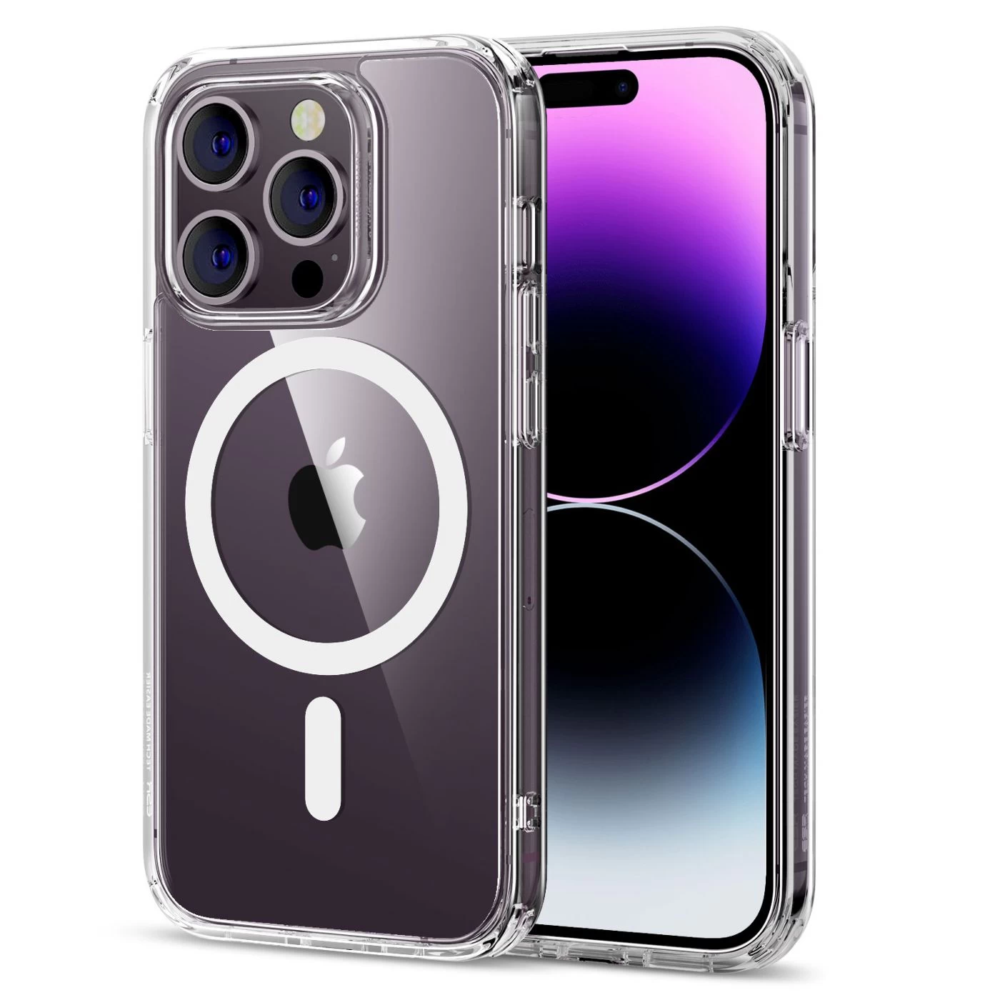 Apple iPhone 14 Pro Max dėklas skaidrus ESR CLASSIC HYBRID HALOLOCK MAGSAFE