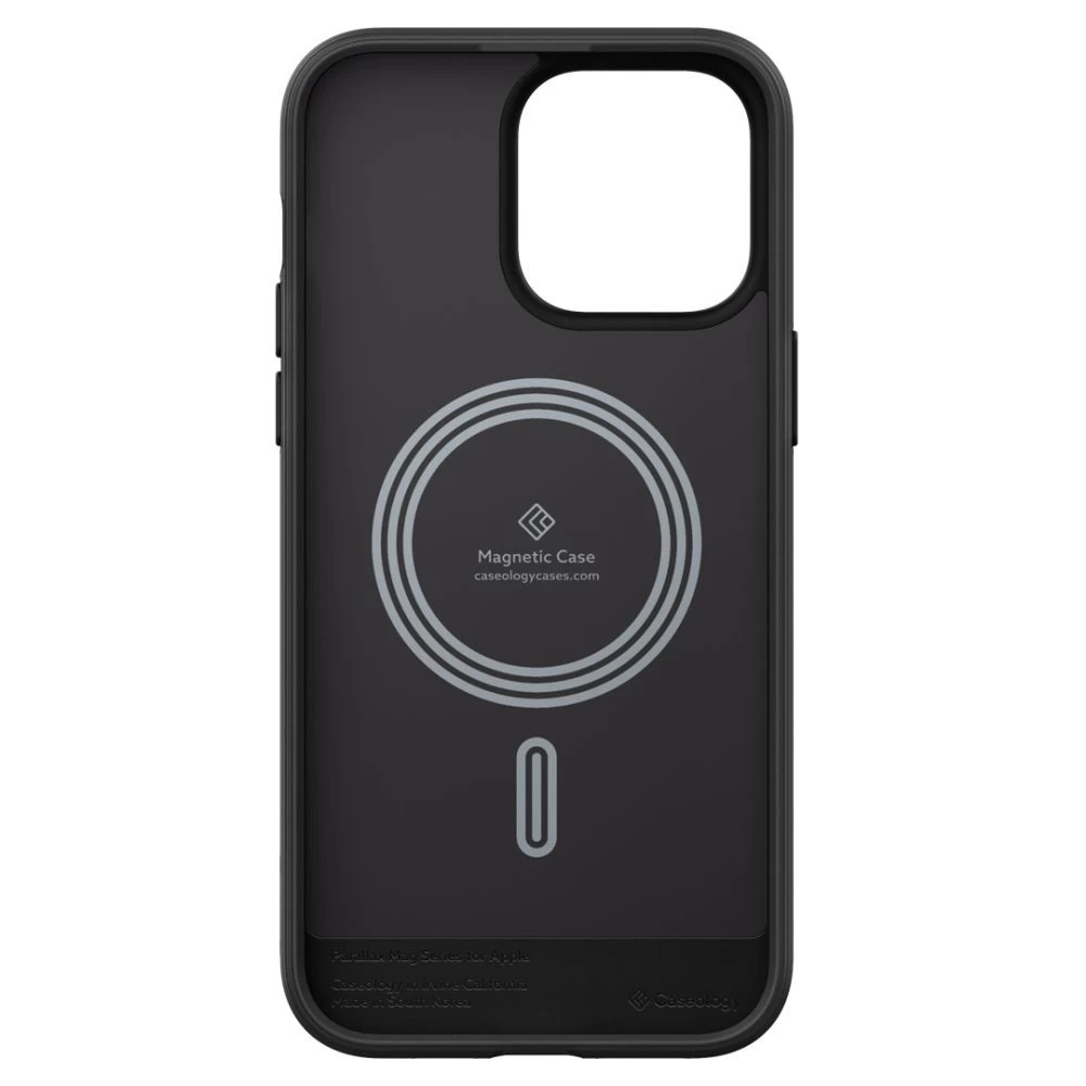 Apple iPhone 14 Pro Max dėklas Juoda CASEOLOGY Parallax Mag Magsafe