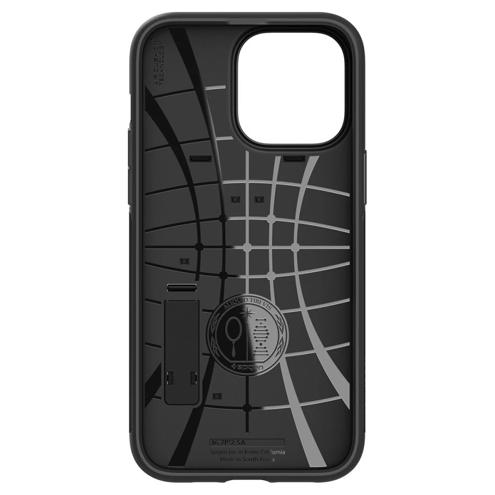 Apple iPhone 14 Pro Max dėklas Juoda SPIGEN SLIM ARMOR