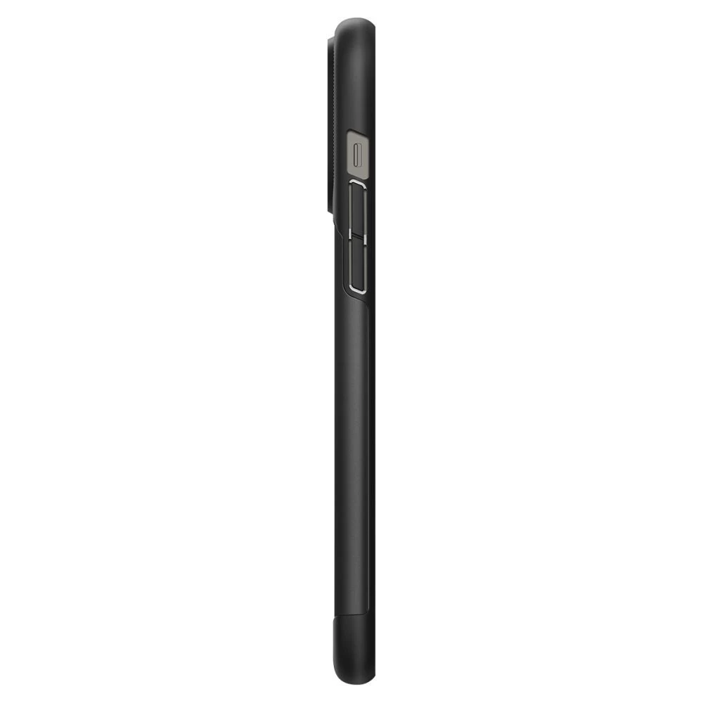 Apple iPhone 14 Pro Max dėklas Juoda SPIGEN SLIM ARMOR