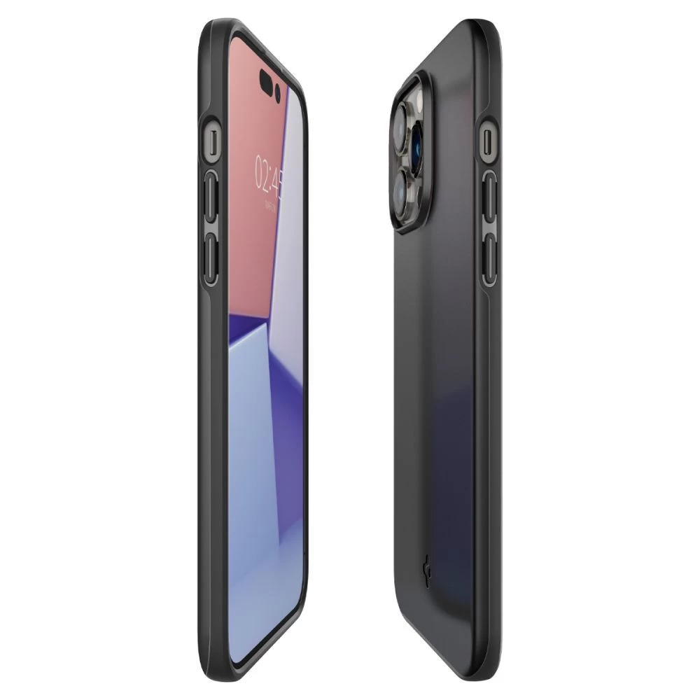 Apple iPhone 14 Pro Max dėklas Juoda SPIGEN THIN FIT