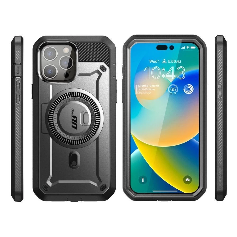 Apple iPhone 14 Pro Max dėklas Juoda SUPCASE UB PRO MAG MAGSAFE