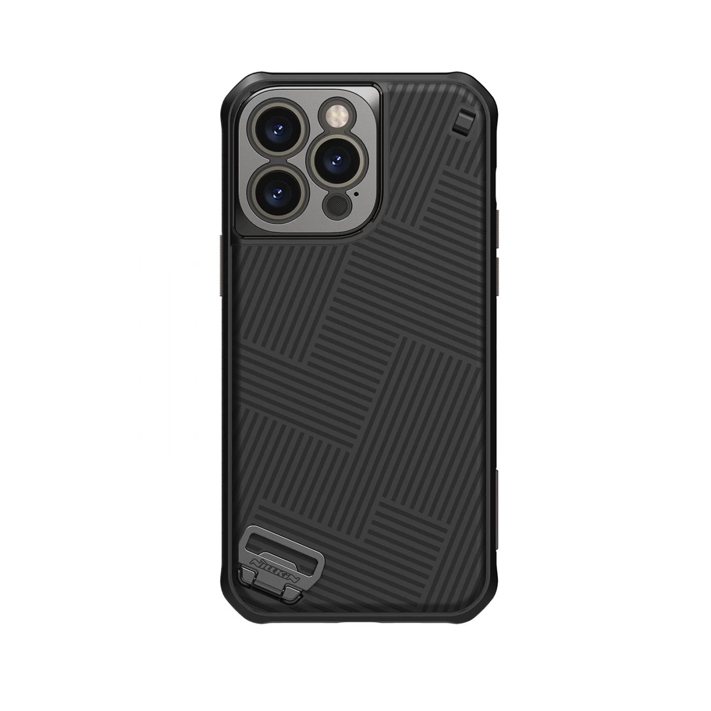 Apple iPhone 14 Pro Max skal svart Nillkin Strap Magnetic
