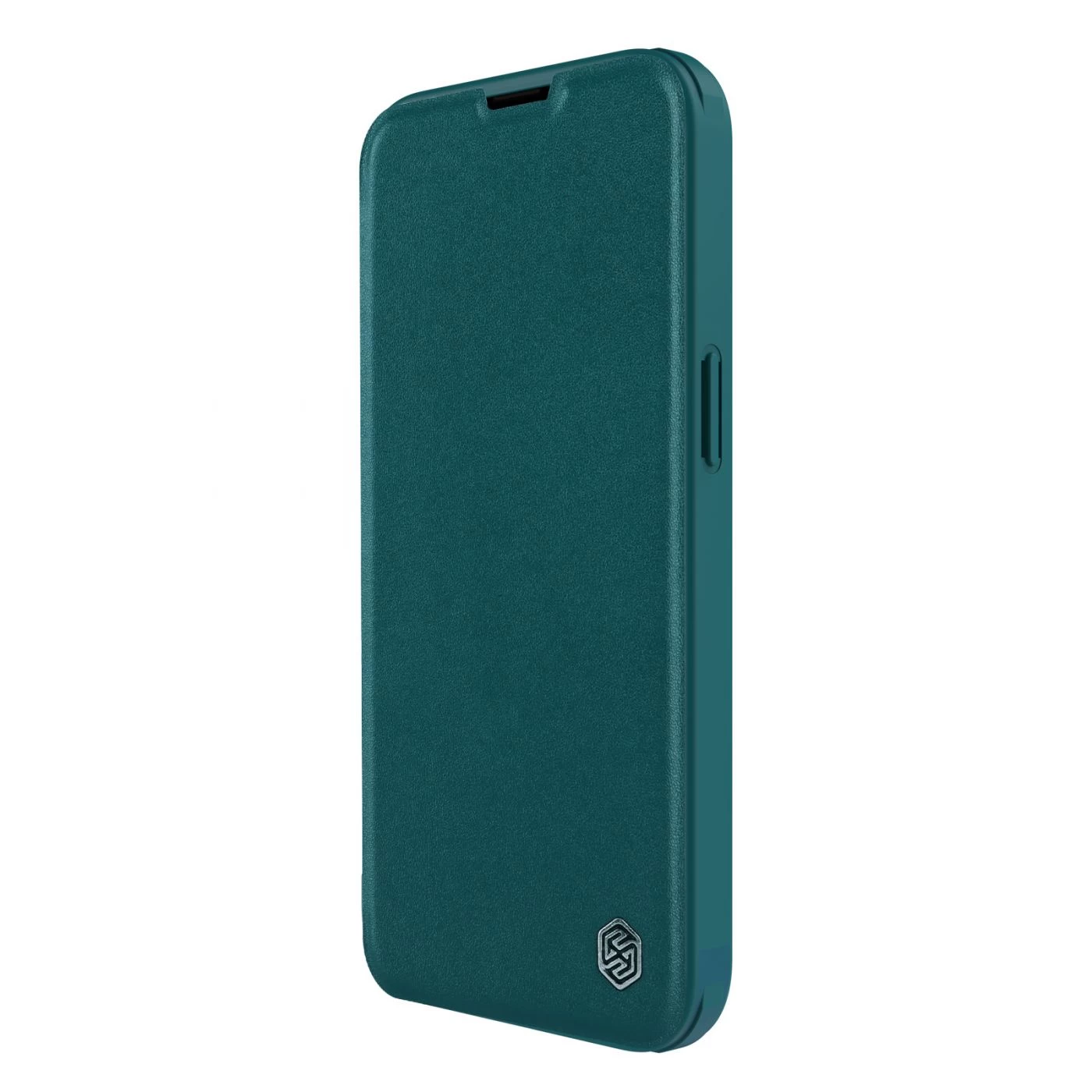Apple iPhone 14 Pro Max dėklas žalia Nillkin Qin Leather (Plain Version)