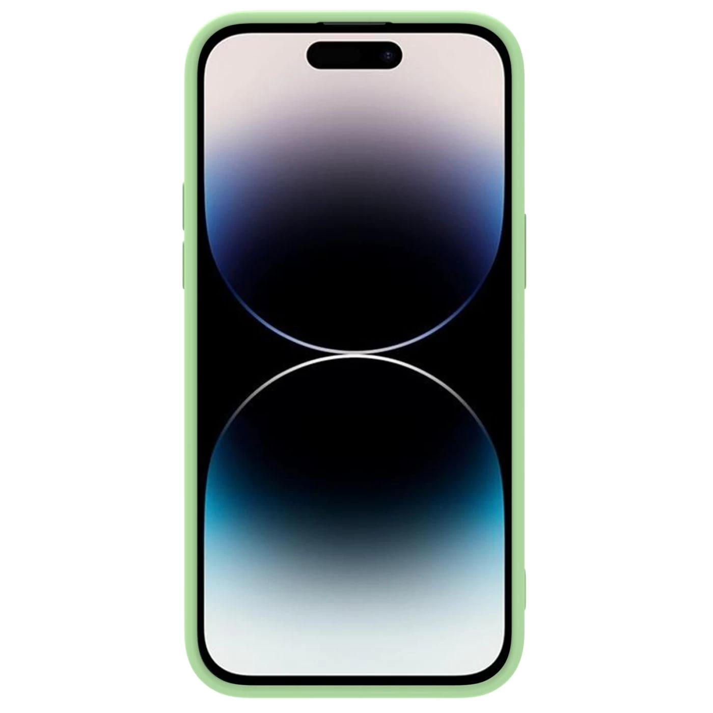 Apple iPhone 14 Pro Max dėklas žalia Nillkin CamShield Silky Magnetic Silicon