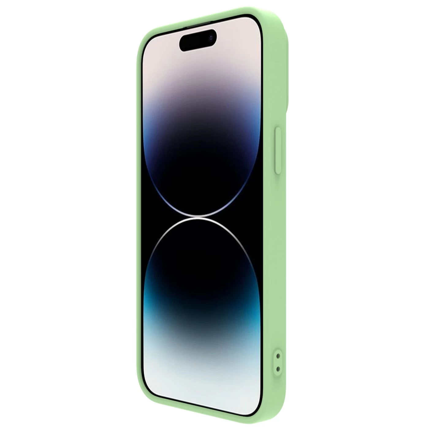 Apple iPhone 14 Pro Max dėklas žalia Nillkin CamShield Silky Magnetic Silicon