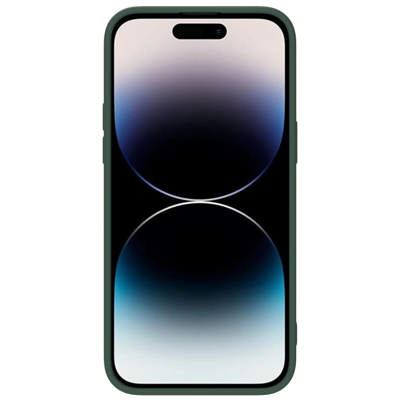 Apple iPhone 14 Pro Max dėklas žalia Nillkin CamShield Silky Magnetic Silicone