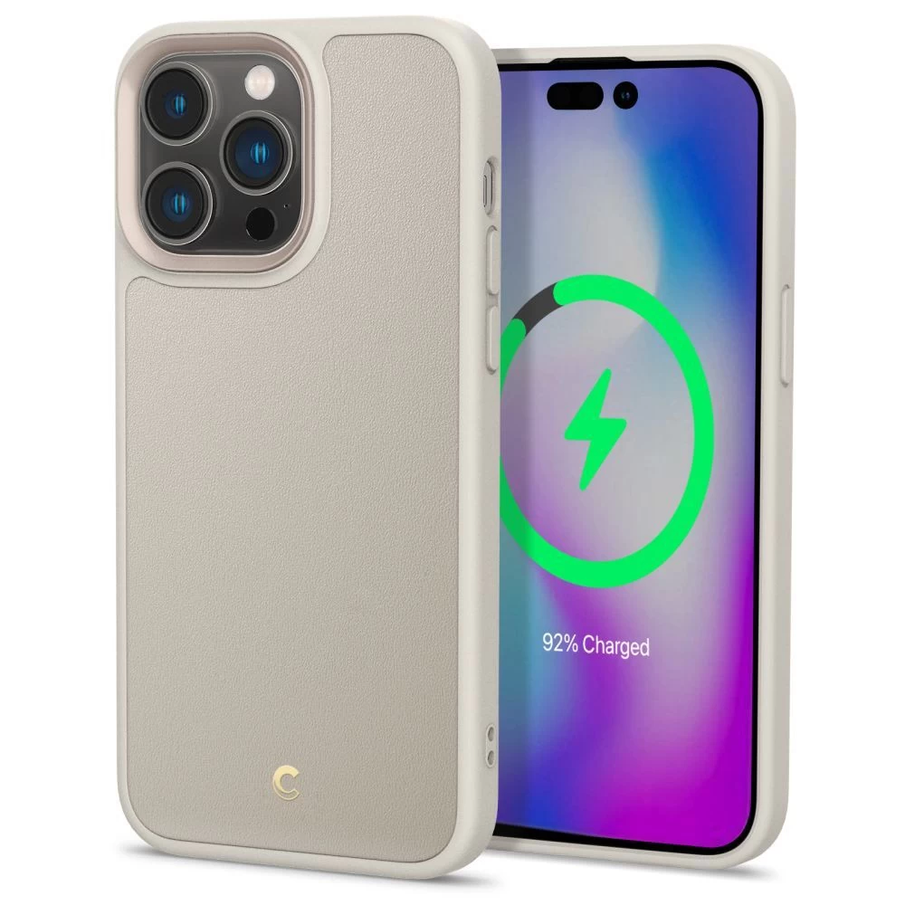 Apple iPhone 14 Pro Max dėklas baltas SPIGEN CYRILL KAJUK MAG MAGSAFE