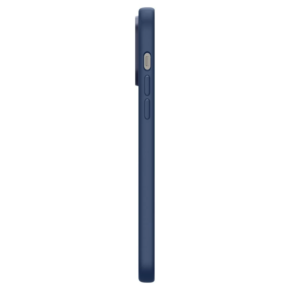 Apple iPhone 14 Pro Max dėklas mėlyna SPIGEN SILICONE FIT MAG MAGSAFE
