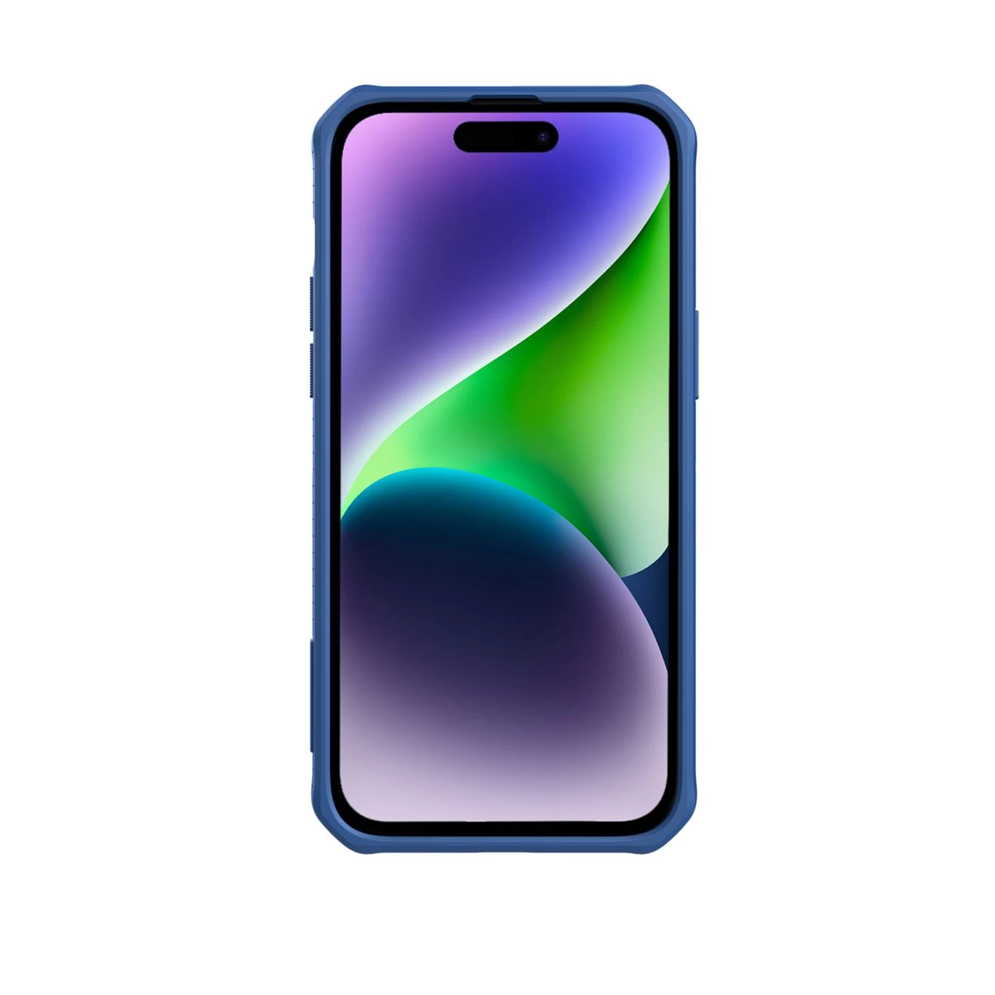 Apple iPhone 14 Pro Max dėklas mėlyna Nillkin Strap Magnetic