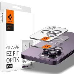 iPhone iPhone 14 Pro Max aizsargstikls SPIGEN OPTIK.TR EZ FIT CAMERA PROTECTOR Apple iPhone 14 Pro Max (2-pack)