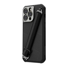 Apple iPhone 14 Pro Max skal svart Nillkin Strap Magnetic
