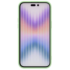 Apple iPhone 14 Pro Max skal grön Nillkin CamShield Silky Silicon