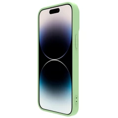 Apple iPhone 14 Pro Max dėklas žalia Nillkin CamShield Silky Magnetic Silicon