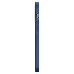 Apple iPhone 14 Pro Max чехол синий SPIGEN SILICONE FIT MAG MAGSAFE