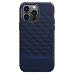 Apple iPhone 14 Pro Max чехол синий CASEOLOGY Parallax Mag Magsafe