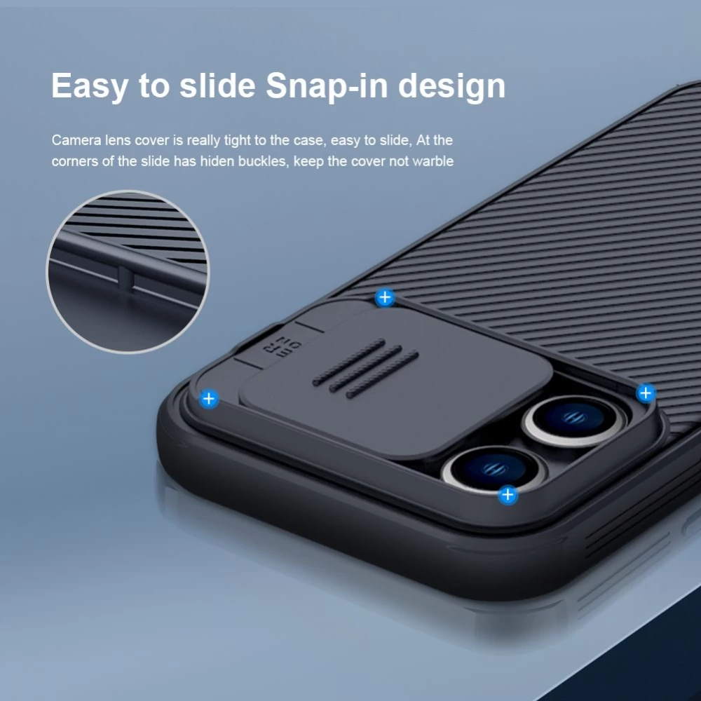 Apple iPhone 14 Pro vāciņš  Nillkin CamShield Magnetic