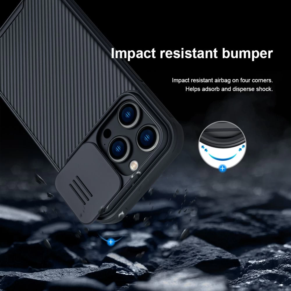 Apple iPhone 14 Pro vāciņš  Nillkin CamShield Magnetic