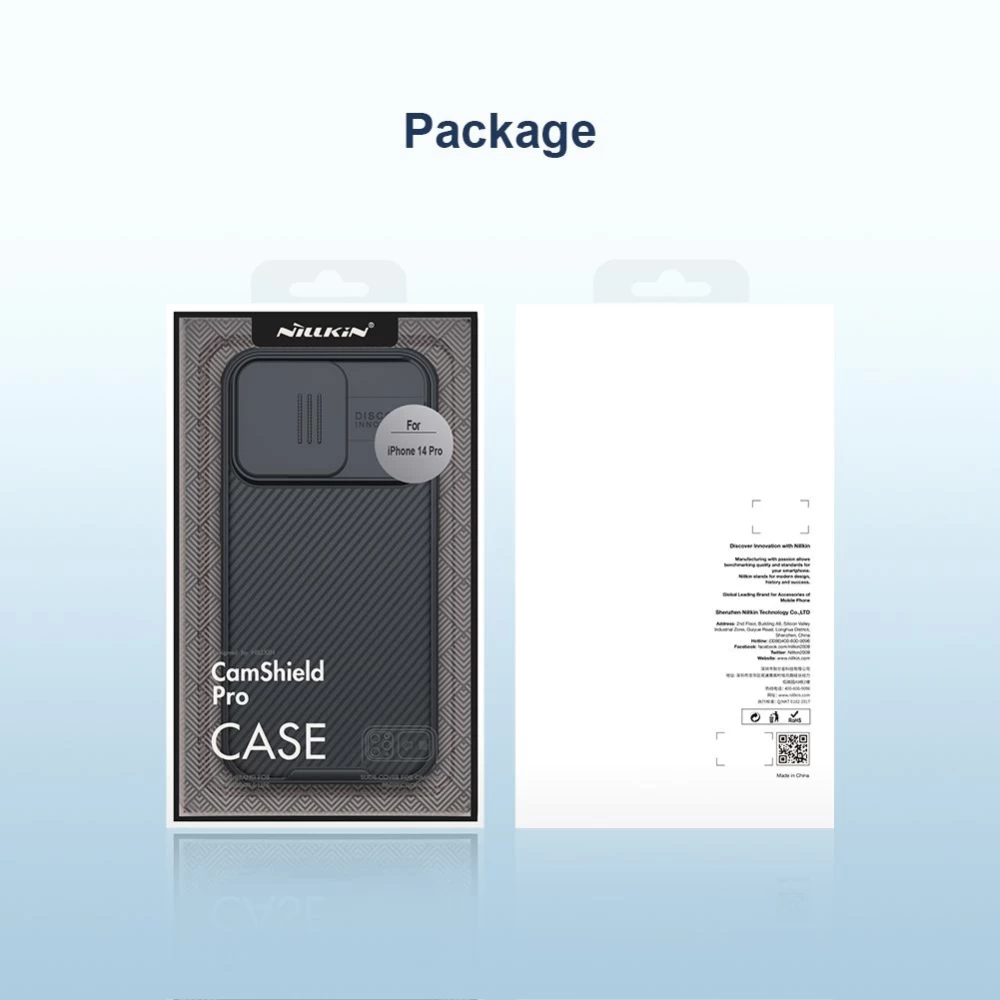 Apple iPhone 14 Pro vāciņš  Nillkin CamShield Magnetic
