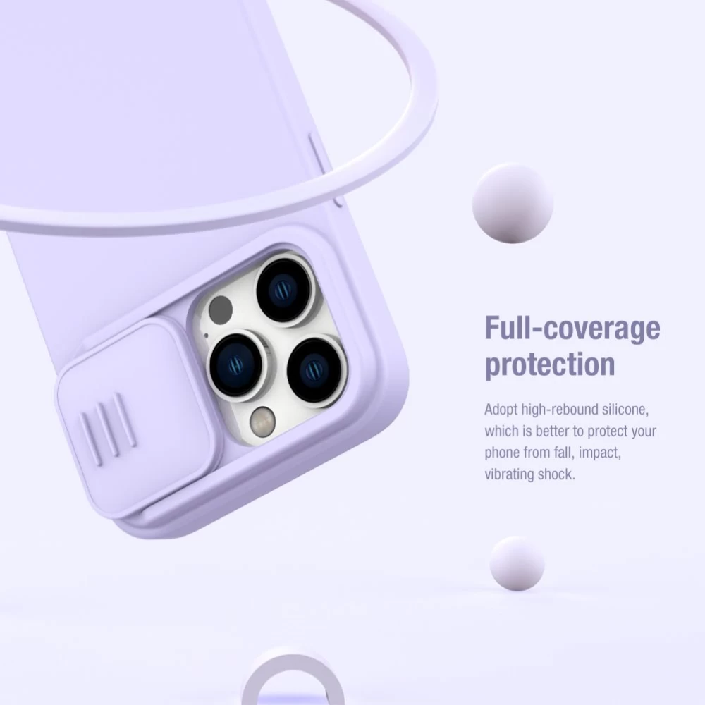Apple iPhone 14 Pro vāciņš  Nillkin CamShield Silky Magnetic Silicone