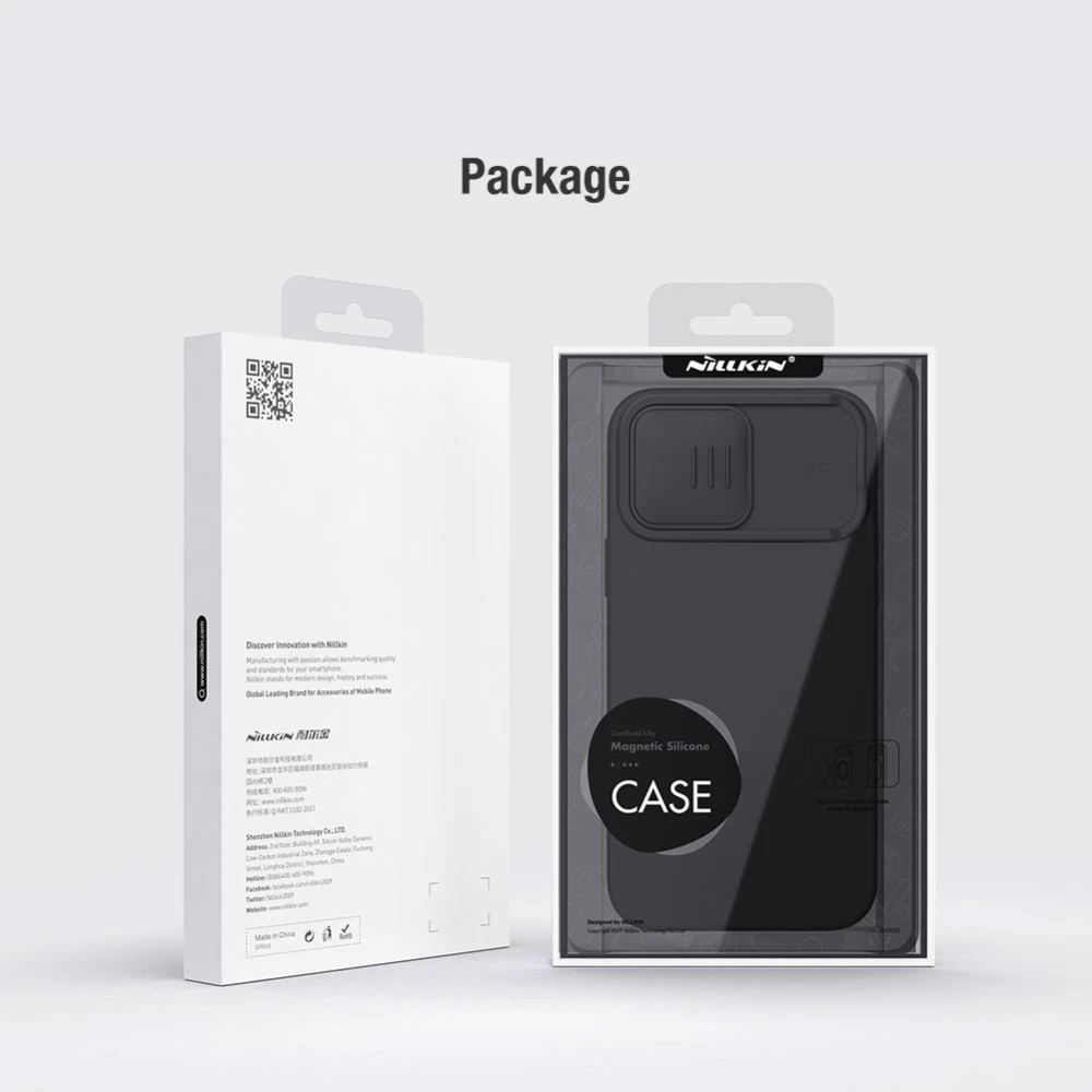 Apple iPhone 14 Pro vāciņš  Nillkin CamShield Silky Magnetic Silicone