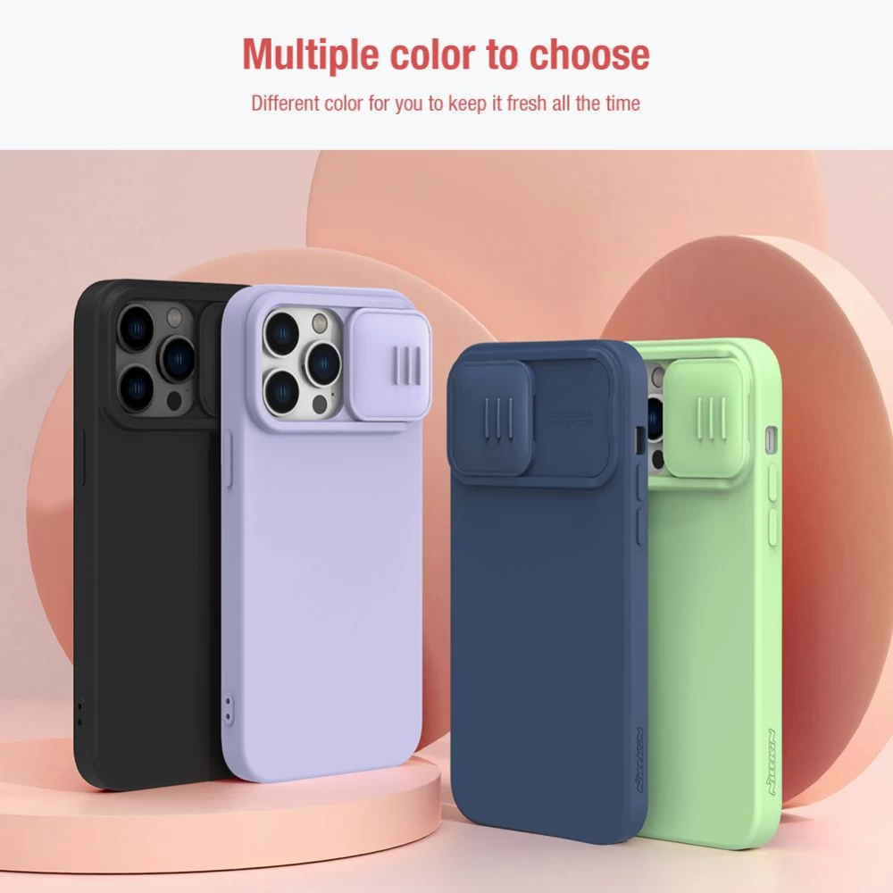 Apple iPhone 14 Pro case  NILLKIN CAMSHIELD SILKY SILICONE