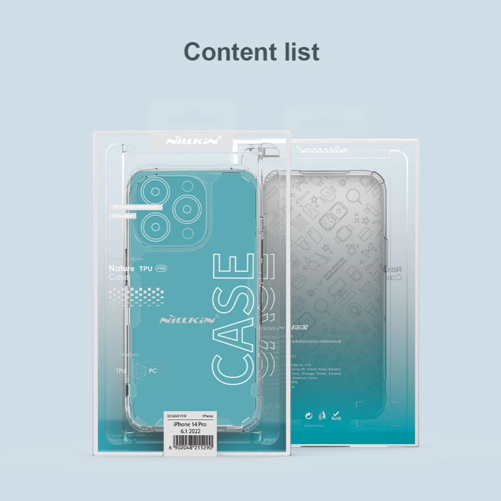 Apple iPhone 14 Pro skal transparent Nillkin TPU