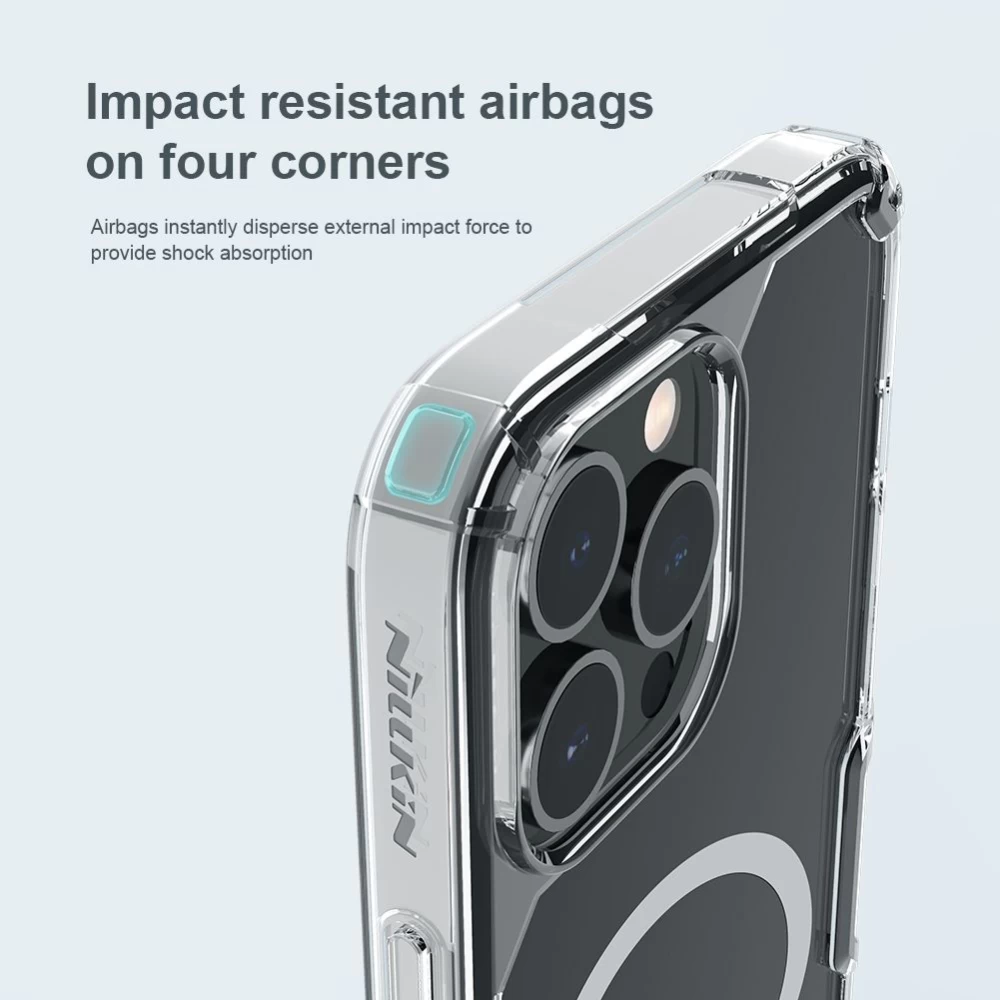 Apple iPhone 14 Pro skal transparent Nillkin TPU Magnetic