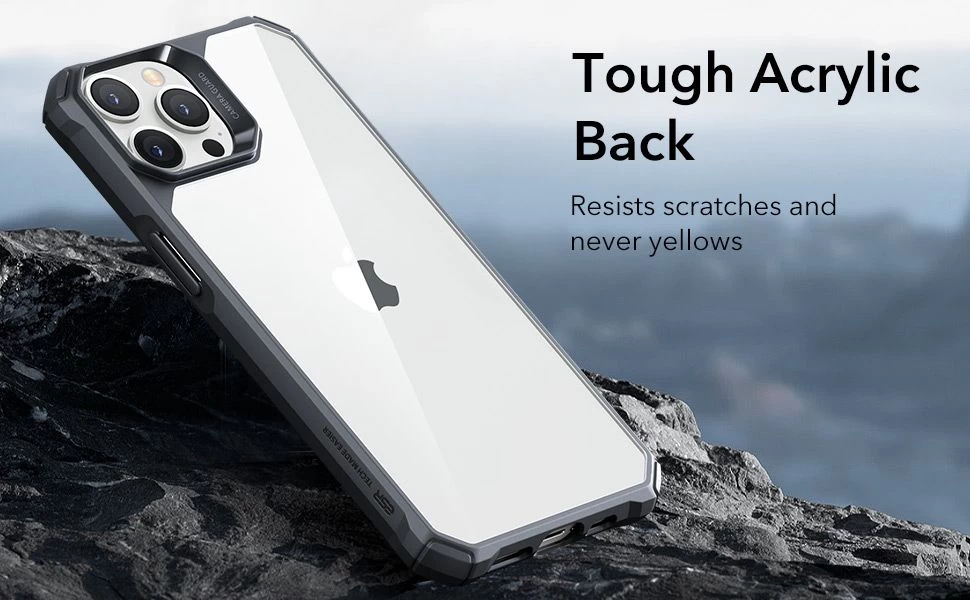 Apple iPhone 14 Pro vāciņš caurspīdīgs pelēks ESR AIR ARMOR