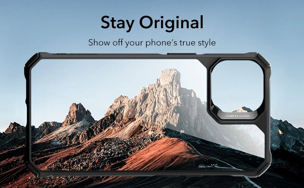 Apple iPhone 14 Pro vāciņš caurspīdīgs pelēks ESR AIR ARMOR