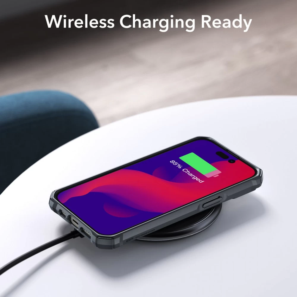 Apple iPhone 14 Pro vāciņš caurspīdīgs pelēks ESR AIR ARMOR