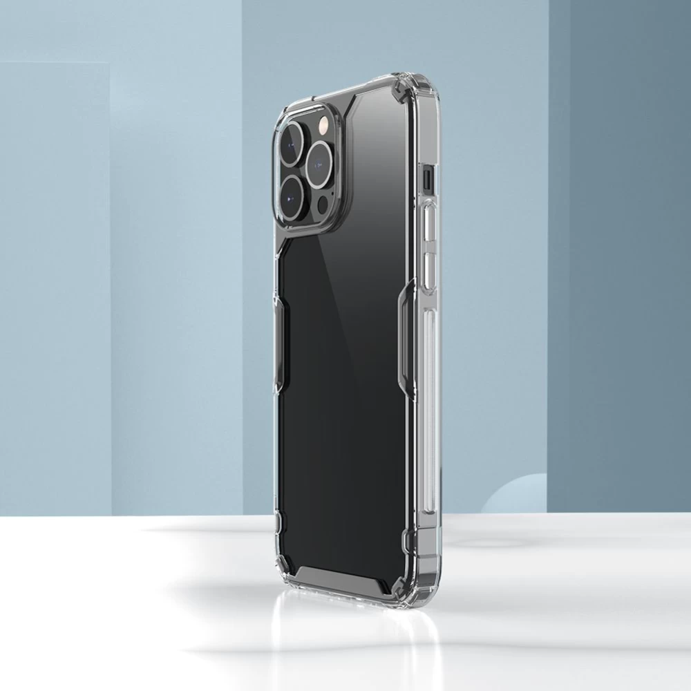 Apple iPhone 14 Pro skal genomskinlig blå Nillkin TPU