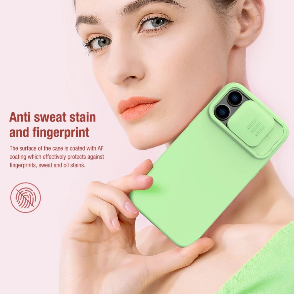 Apple iPhone 14 Pro skal  Nillkin CamShield Silky Magnetic Silicon