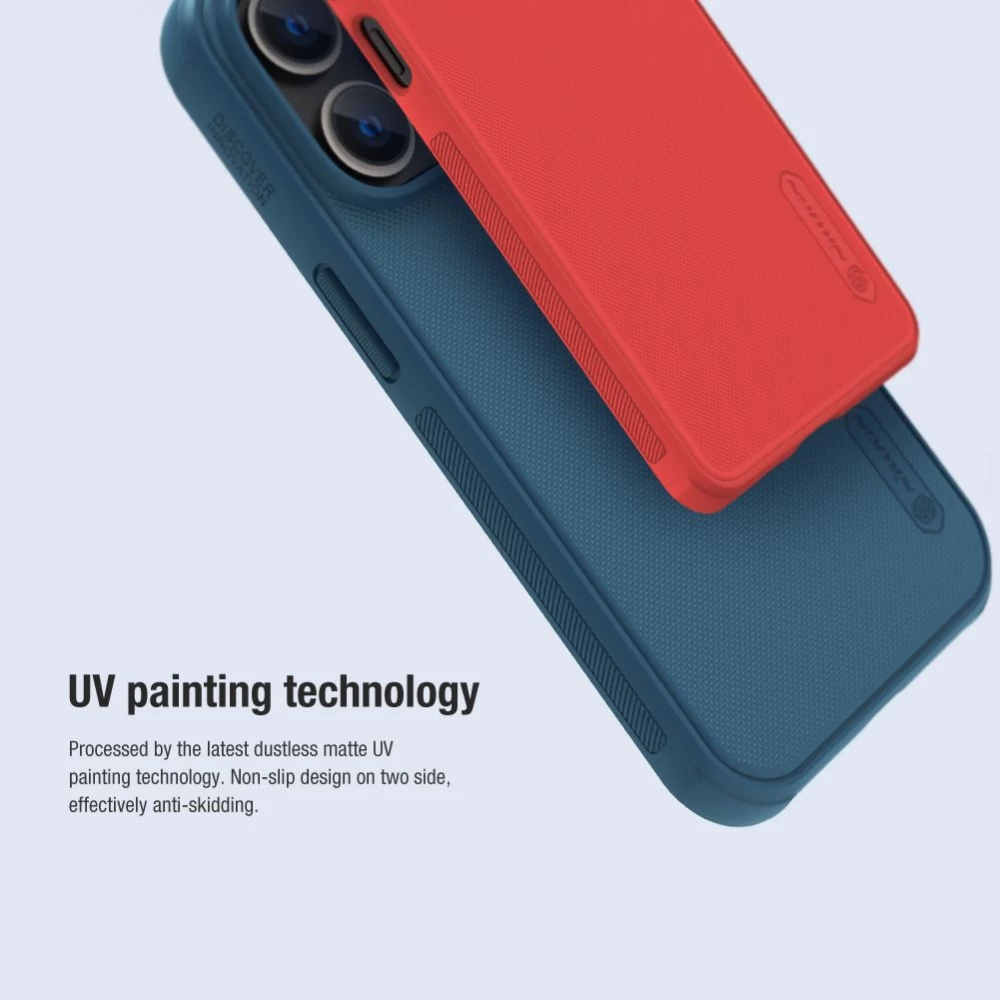Apple iPhone 14 Pro skal svart Nillkin Super Frosted Shield