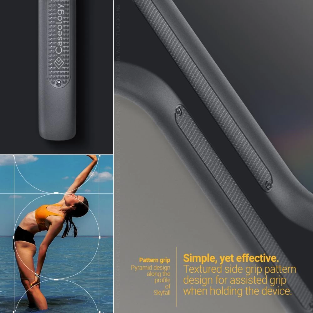 Apple iPhone 14 Pro skal svart CASEOLOGY SKYFALL