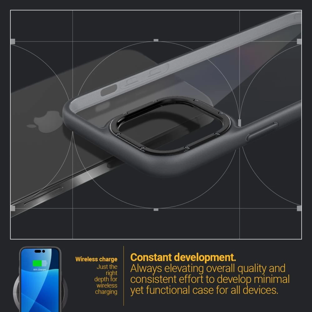 Apple iPhone 14 Pro skal svart CASEOLOGY SKYFALL