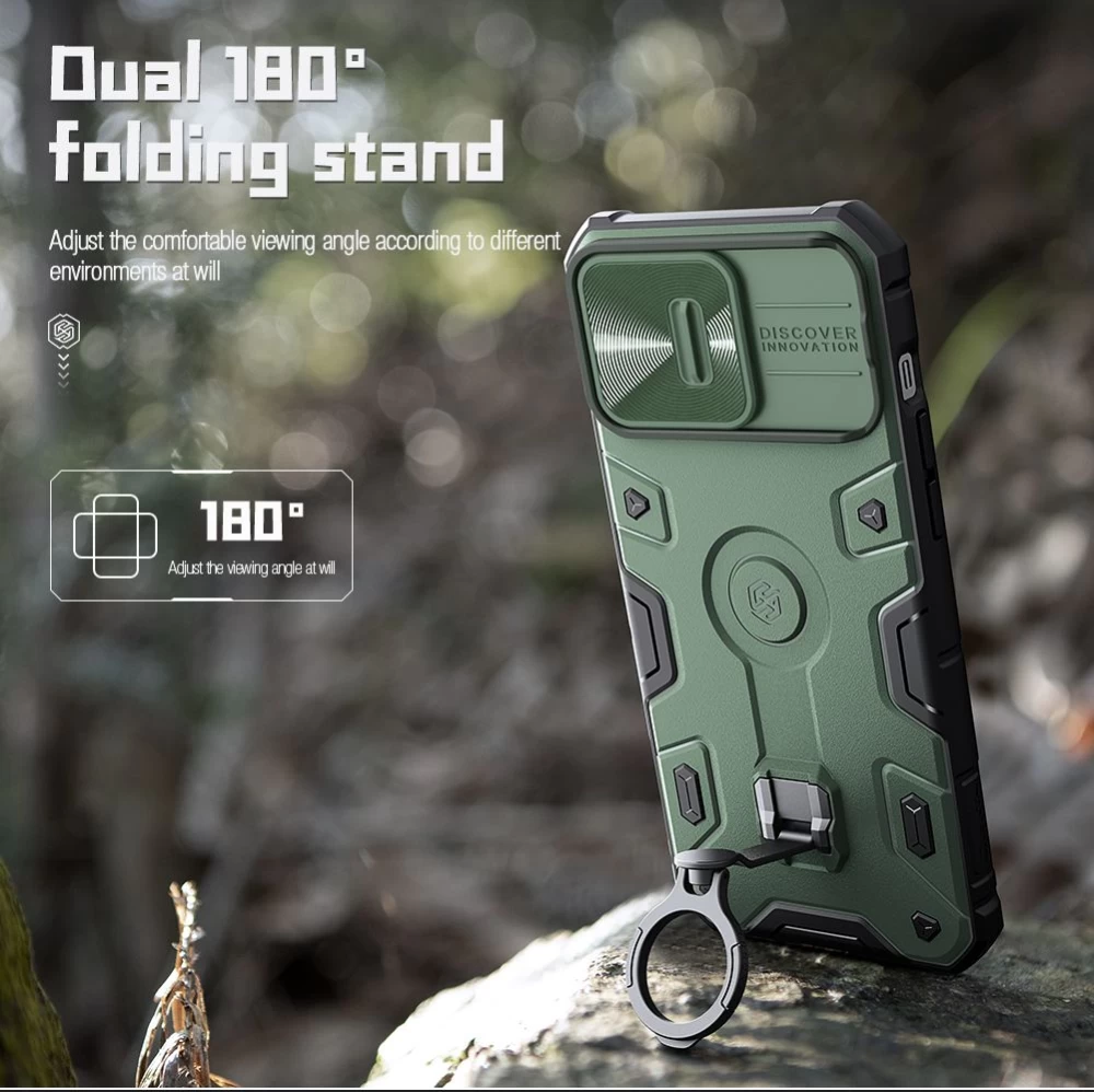 Apple iPhone 14 Pro case black Nillkin CamShield Armor