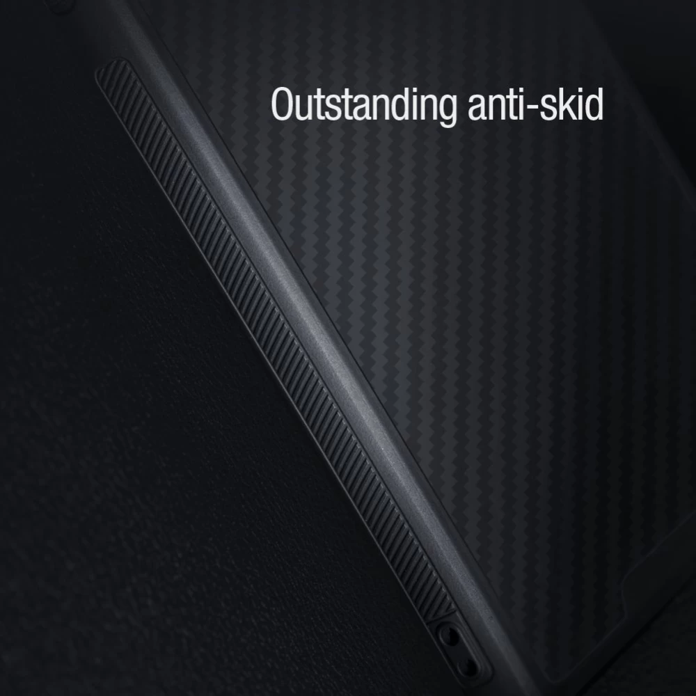 Apple iPhone 14 Pro skal svart Nillkin Synthetic Fiber S Magnetic