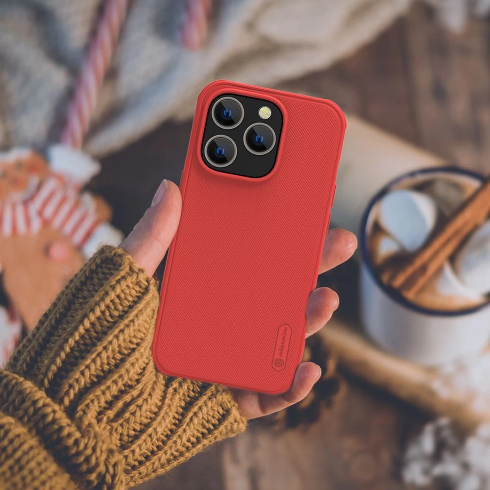 Apple iPhone 14 Pro skal grön Nillkin Super Frosted Shield