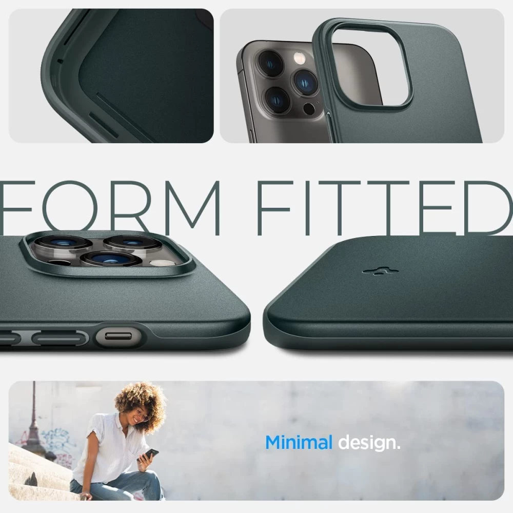 Apple iPhone 14 Pro skal grön SPIGEN THIN FIT