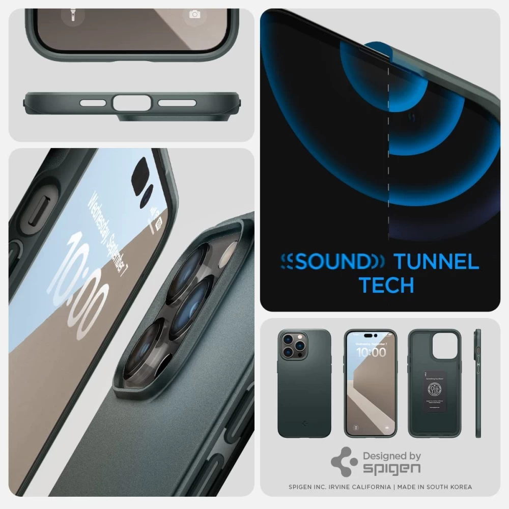 Apple iPhone 14 Pro skal grön SPIGEN THIN FIT