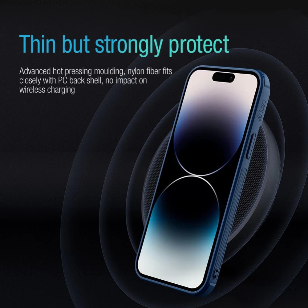 Apple iPhone 14 Pro чехол зеленый Nillkin Textured  S Magnetic