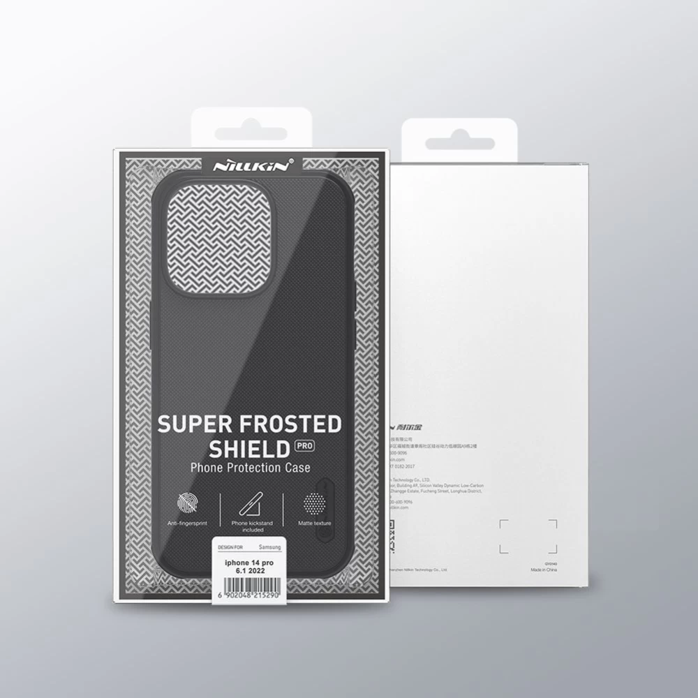 Apple iPhone 14 Pro vāciņš zils Nillkin Super Frosted Shield