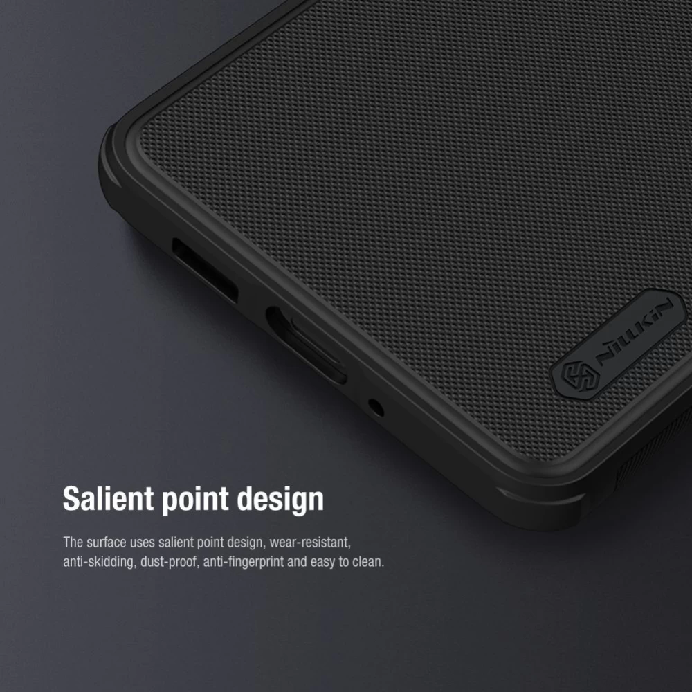 Apple iPhone 14 Pro skal blå Nillkin Super Frosted Shield Magnetic
