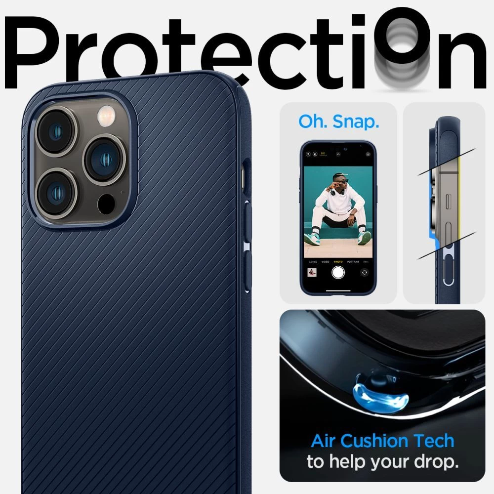 Apple iPhone 14 Pro case blue SPIGEN MAG ARMOR