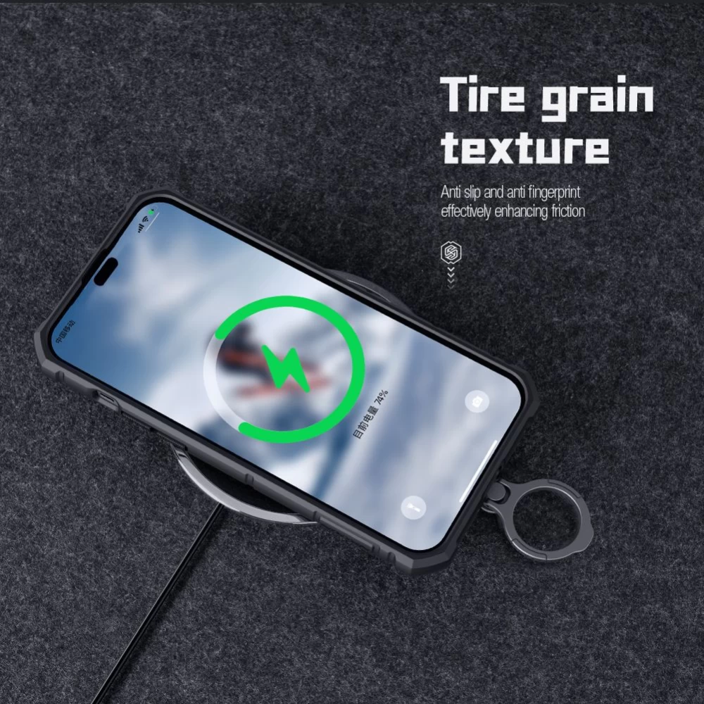 Apple iPhone 14 Pro skal blå Nillkin CamShield Armor