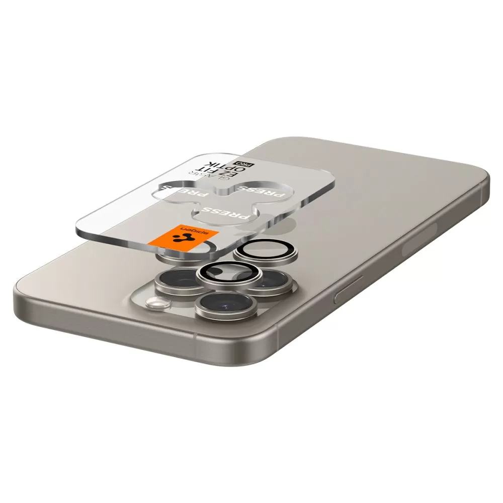 Apple iPhone 14 Pro kaitseklaas  SPIGEN OPTIK.TR ”EZ FIT” CAMERA PROTECTOR 2-PACK