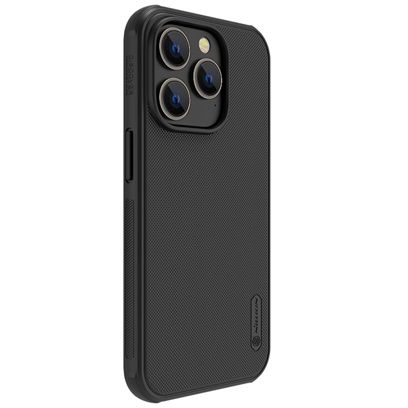 Apple iPhone 14 Pro skal svart Nillkin Super Frosted Shield