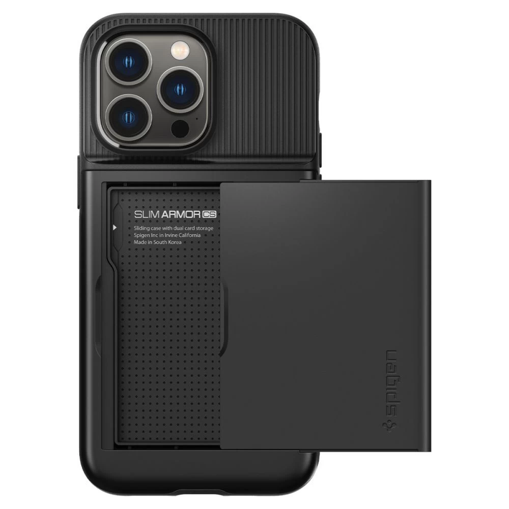 Apple iPhone 14 Pro skal svart SPIGEN SLIM ARMOR CS